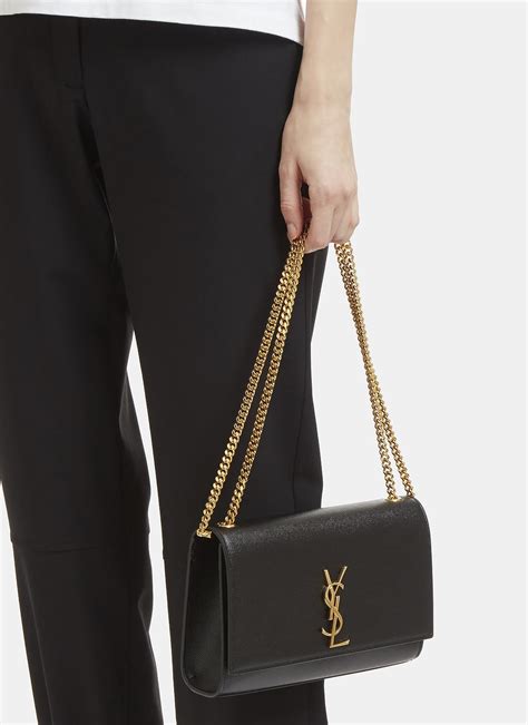 patent ysl bag|ysl kate medium chain bag.